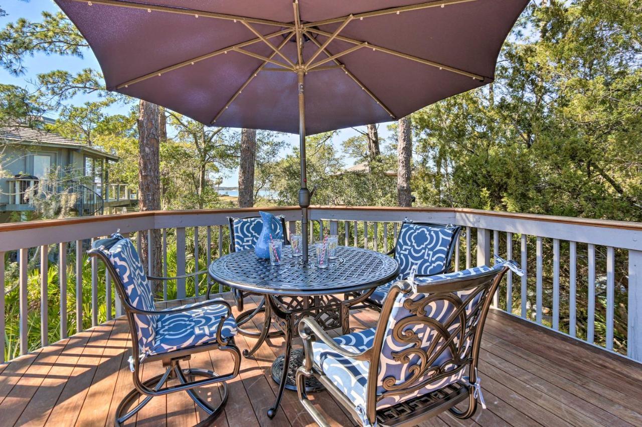 Airy Treehouse With Bikes Walk To Harbour Town! Villa Hilton Head Island Exterior photo
